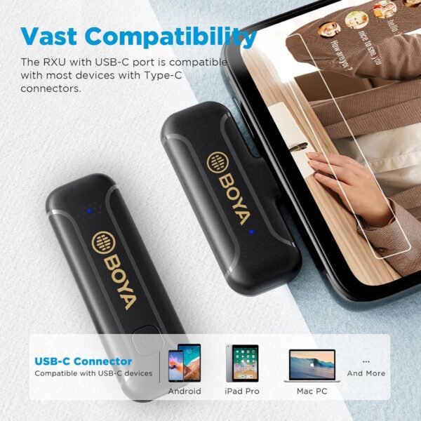 BOYA BY-WM3T2-U1 (USB-C, 1 TX) - Image 5