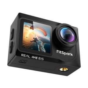 FitSpark Eagle i15 Pro Max Indian 4K action camera for outdoor vlogging