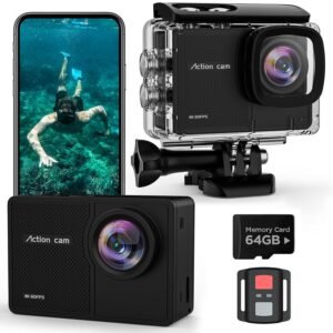TIMNUT 4K waterproof budget action camera for beginners