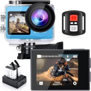 ICEFOX i8 waterproof 4K action camera for beginners in India