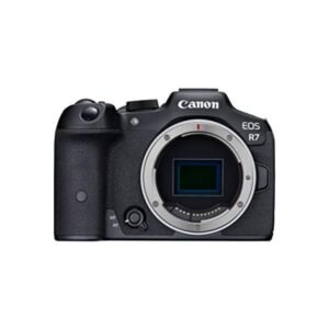 Canon EOS R7 APS-C mirrorless camera with 4K/120fps video for YouTube
