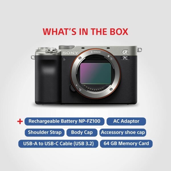 Sony Alpha ILCE-7C Compact Full Frame Camera - Image 7