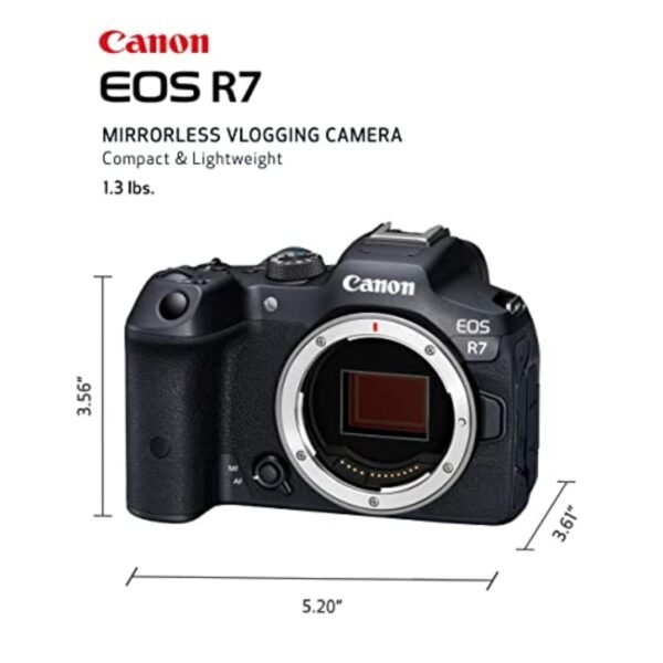 Canon EOS R7 32.5MP Mirrorless Camera - Image 2