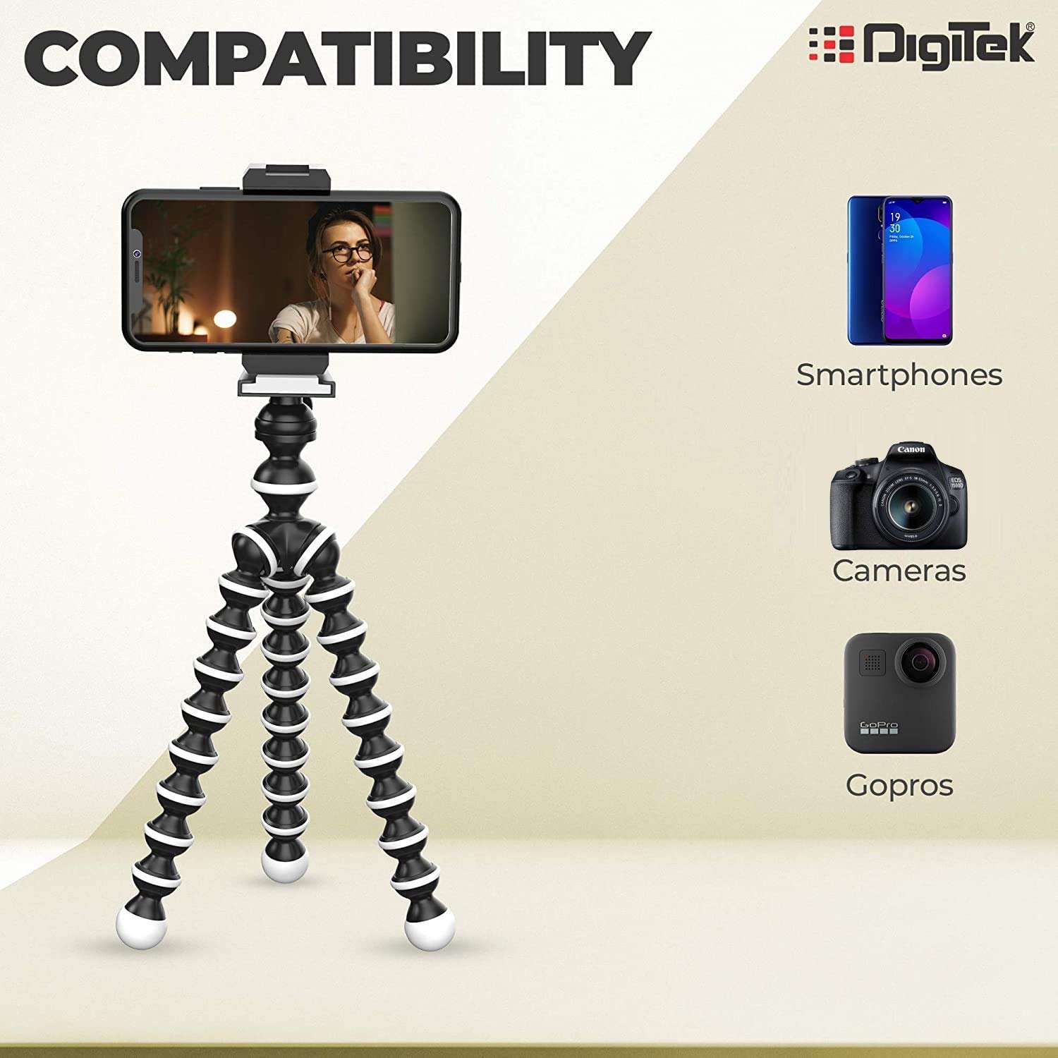 Digitek DTR 260 GT Gorilla Tripod - Image 3