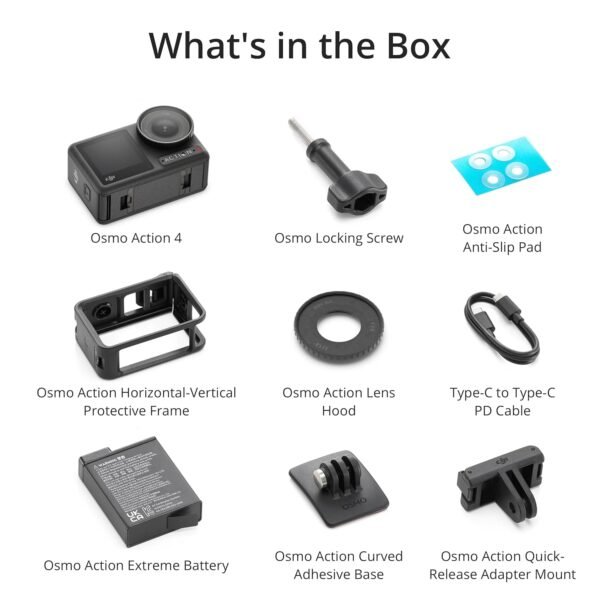 DJI Osmo Action 4 Waterproof Action Digital Camera - Image 5