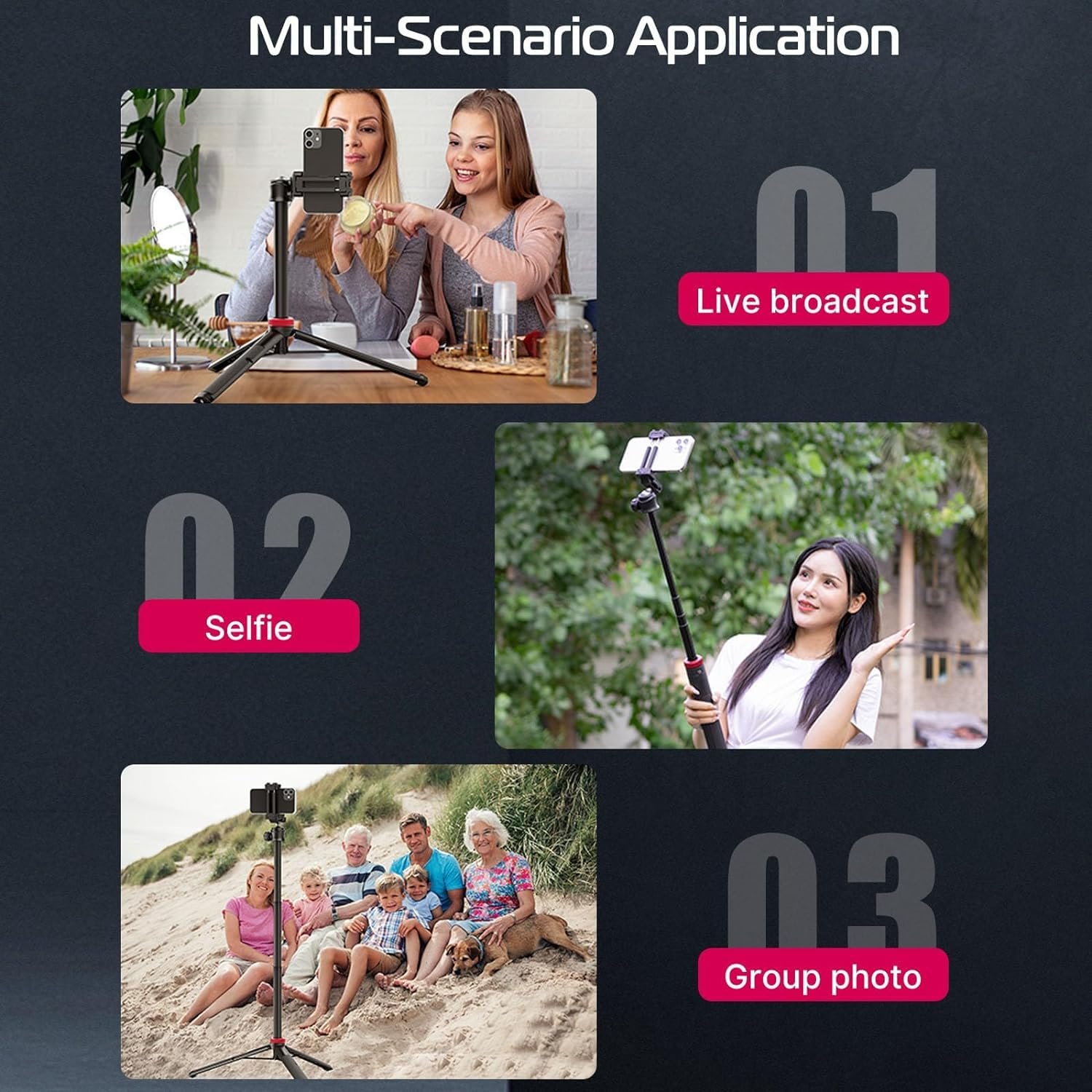 ULANZI MT-44 Extendable Phone Tripod - Image 5