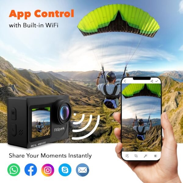 FitSpark EAGLE i15 PRO MAX Action Camera - Image 6