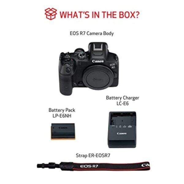 Canon EOS R7 32.5MP Mirrorless Camera - Image 9