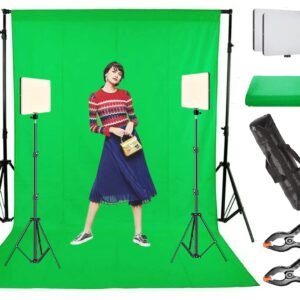 GIFTMAX Green Screen Kit Stand Lights India
