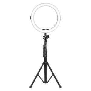 Digitek DRL-12C 12 inch ring light with tripod stand for YouTube and mobile vlogging in India