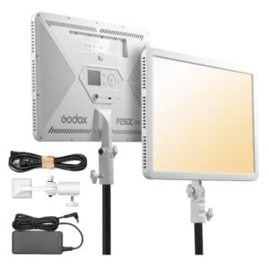 Godox P260C Pro 45 W bi-colour LED video panel for YouTube and studio creators in India