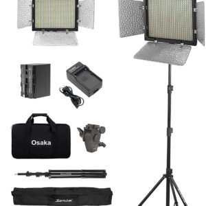 Osaka Bi-Color Dimmable LED Video Light for YouTube & creators in India