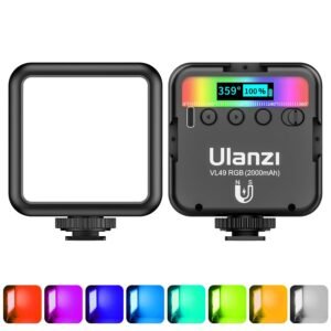 ULANZI VL49 RGB Mini Light for YouTube creators and vloggers in India